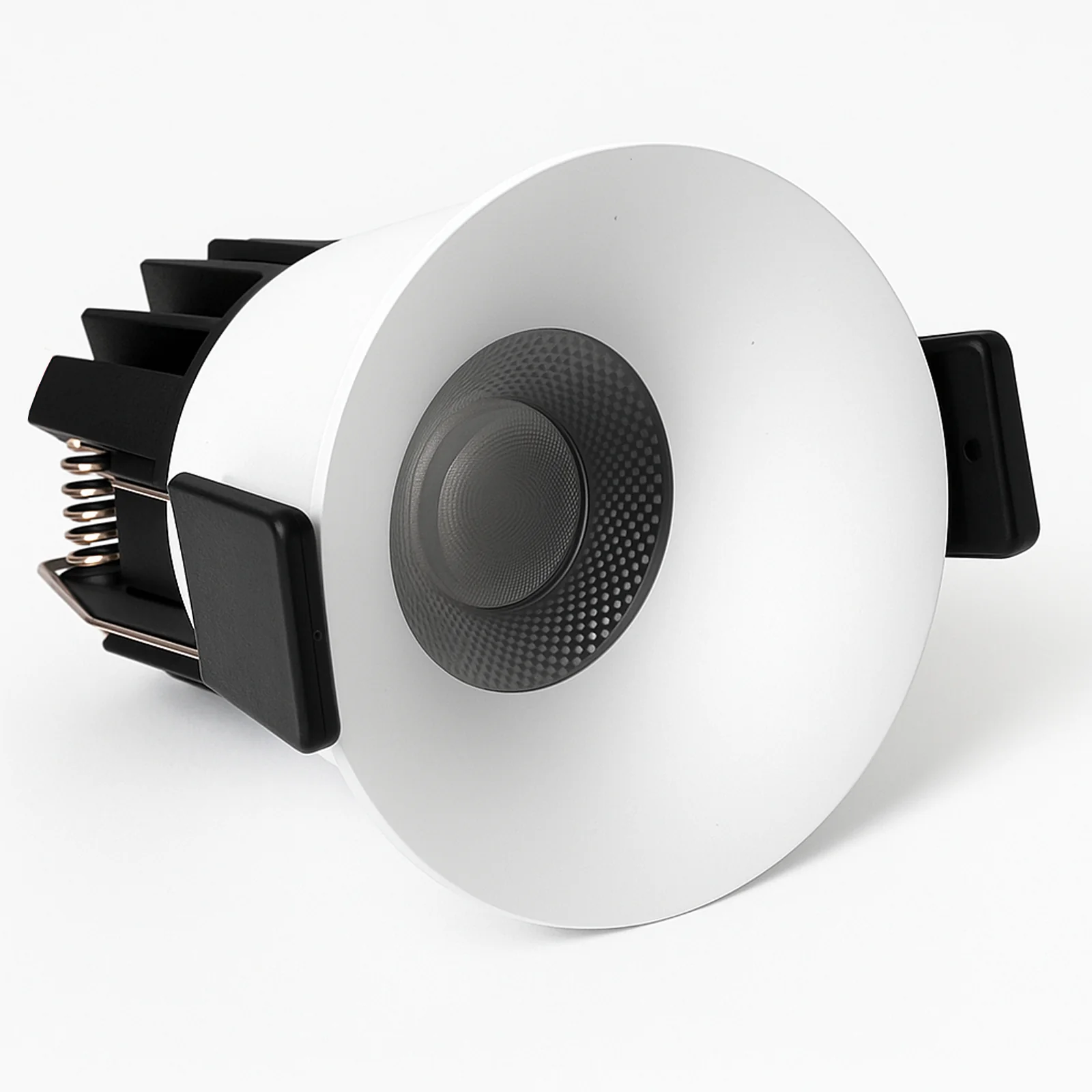 PRO-1B Series Deep Anti-Glare Full Spectrum LED Downlight | 90–140V | 4/10 Pack | 7W / 9W / 12W | 5CCT Adjustable | 24° Beam | White Housing | CRI>97 | Commercial Ceiling Recessed Light - Image 4