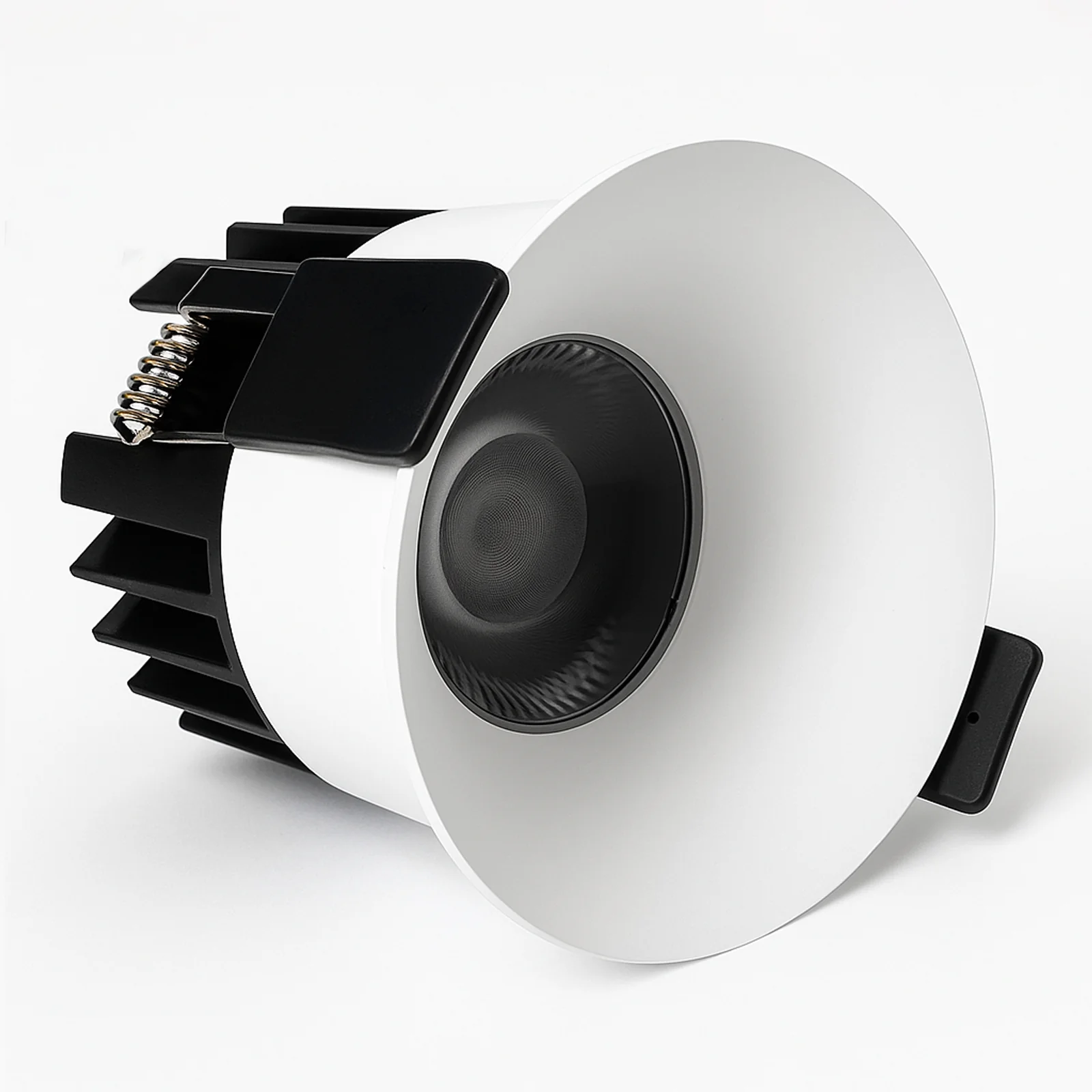 PRO-1B Series Deep Anti-Glare Full Spectrum LED Downlight | 90–140V | 4/10 Pack | 7W / 9W / 12W | 5CCT Adjustable | 24° Beam | White Housing | CRI>97 | Commercial Ceiling Recessed Light - Image 7