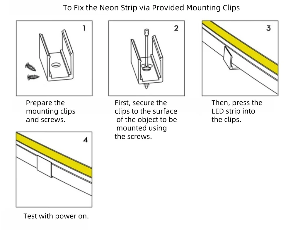 RGB Color Changing Neon LED Strip Light SMD5050 60LEDs/M | 16×16mm Flexible Silicone Neon Rope | IP67 Waterproof | Top-Bend & Side-Bend Options | 5M Roll (Strip Only) - Image 10