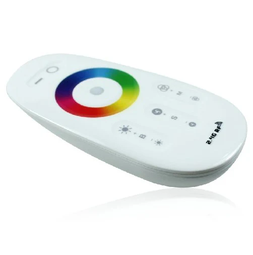 RGBW 2.4G RF Wireless Remote Controller with Color Ring Touchable Remote for 12V or 24V RGBW / RGBWW Color LED Flexible Strip Lights - Image 2