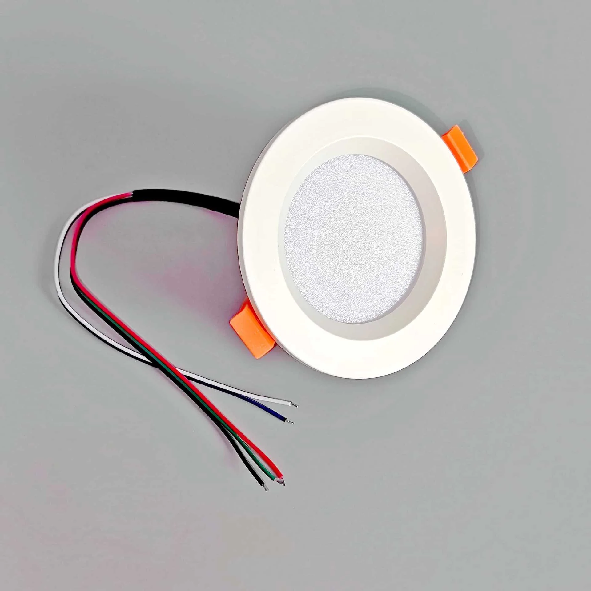RGBW/RGBWW Super Bright Modern Recessed LED Lighting | 12V | 4W / 6W / 8W / 12W | White Round Embedded LED DownLights | 4 / 10Pack | Not Include RGBW Controller and Power Supply - Image 5