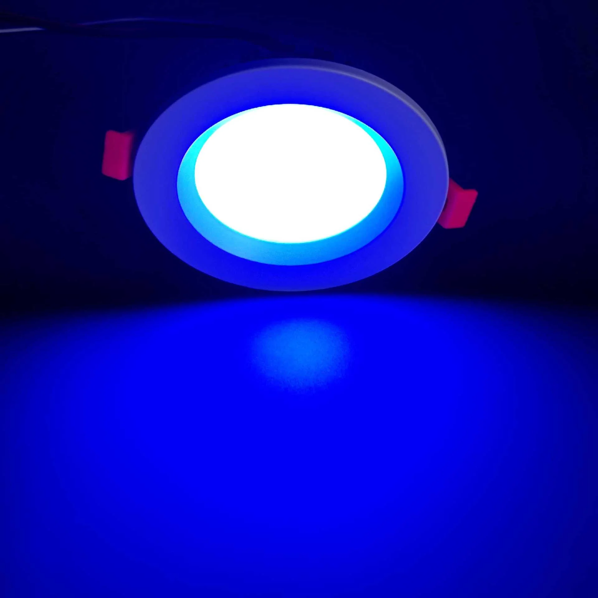 RGBW/RGBWW Super Bright Modern Recessed LED Lighting | 12V | 4W / 6W / 8W / 12W | White Round Embedded LED DownLights | 4 / 10Pack | Not Include RGBW Controller and Power Supply - Image 7