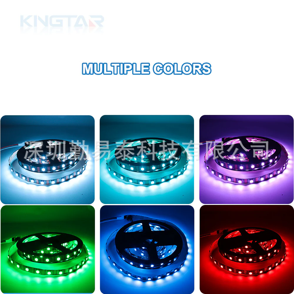 DC12V WS2815 RGBWIC LED Strip Light - 10mm PCB | RGBWW(RGB+3000K) | 4-In-1 SMD5050 Individually Addressable | Breakpoint Resume | 30/60/96 LEDs/M | White PCB | IP00 / IP65 / IP67 | for Party, Decoration, Home DIY Lighting Projects | 5/50M - Image 10