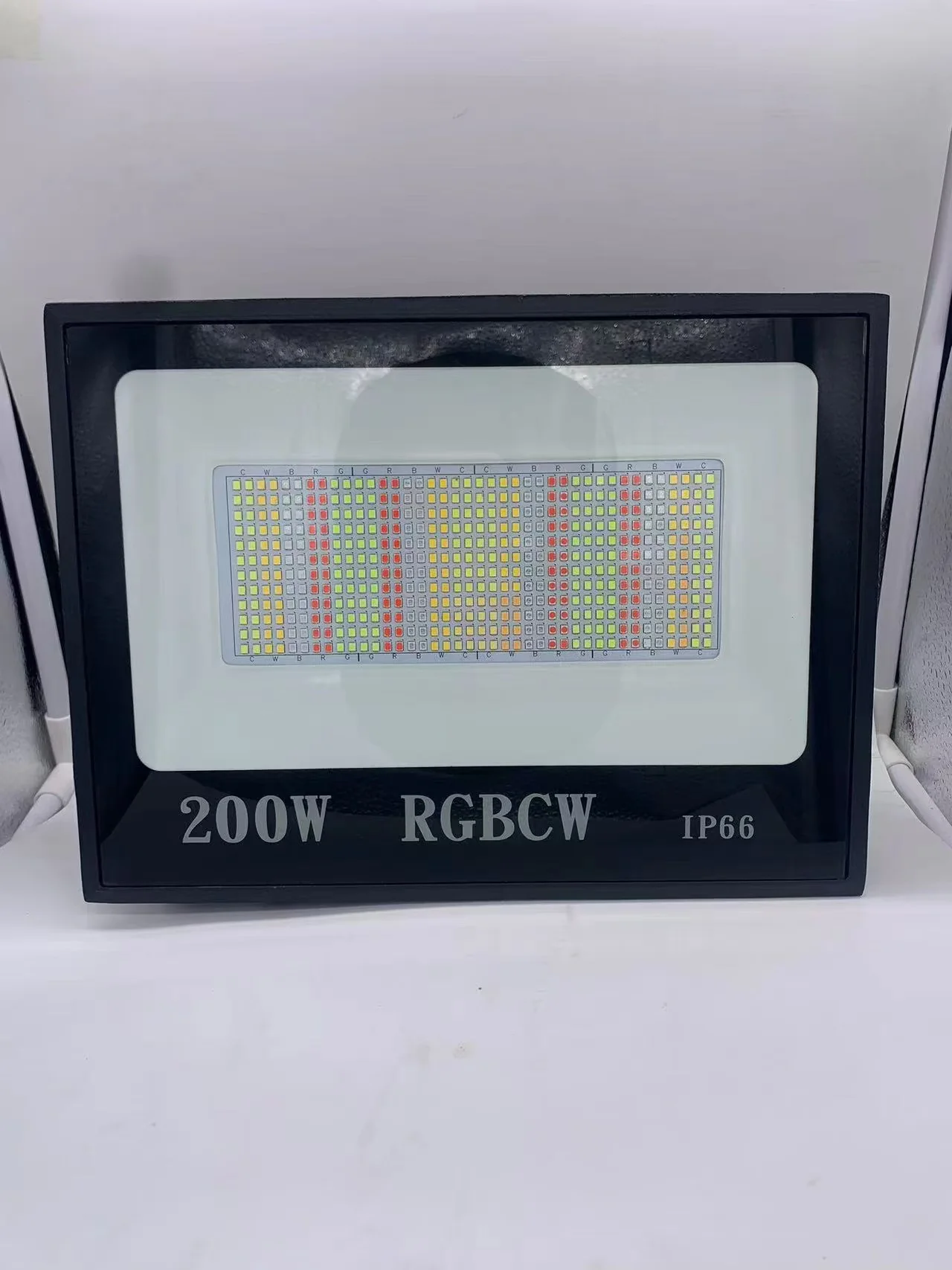 FL-SM Series Smart RGBCW LED Flood Light – 30W - 200W | Bluetooth / WiFi&Bluetooth APP | 2700K–6500K Tunable White + 16 Million Colors | IP66 Waterproof Landscape Light with Music Sync | Works with Alexa & Google Assistant | With Plug | 2 / 10-Pack - Image 12