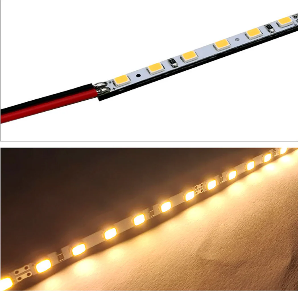 SMD2835 4MM Wide Rigid LED Strip Light – DC12V / 24V | 4mm PCB | 12W/M | 120 LEDs/M | 1Meter Length | Warm White / Natural White / Daylight White / Cool White / Blue / Red / Green | High Brightness Indoor Lighting | 10 / 50PCS - Image 5