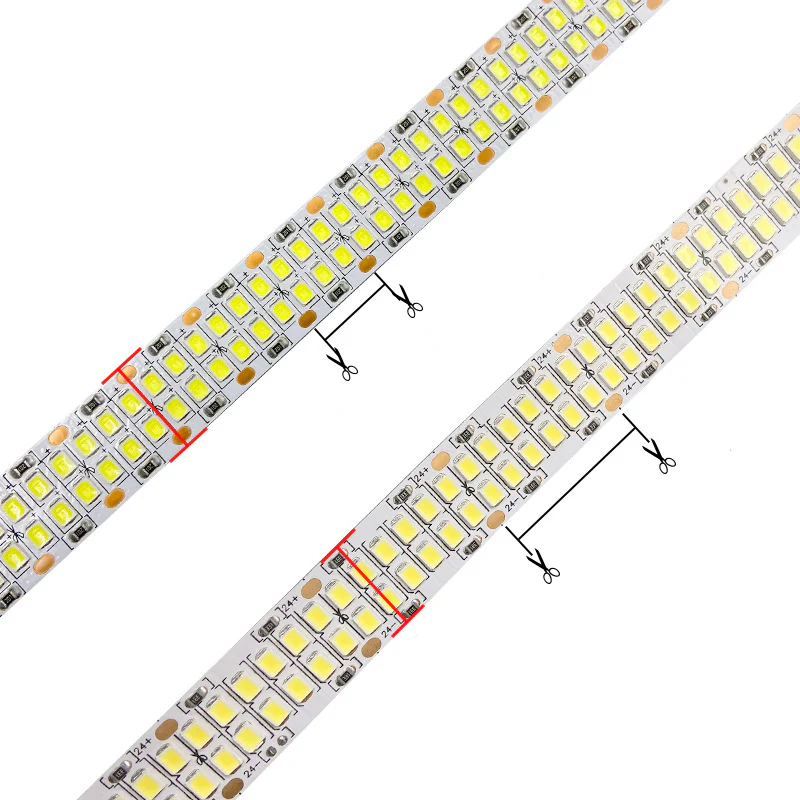 SMD2835 Double Row LED Strip Light – DC 12V / 24V | 480 LEDs/m | 15mm PCB | High Brightness Low Voltage LED Tape | Non-Waterproof | Warm White / Natural White / Cool White | 10/50M - Image 3