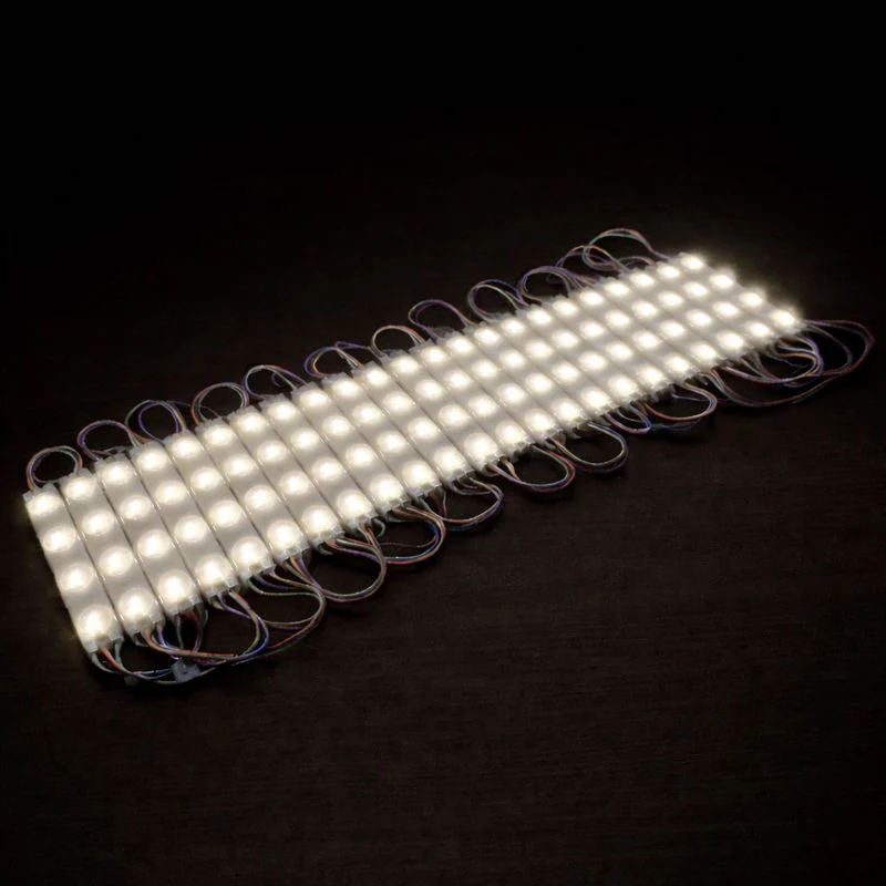 SMD2835 LED Module String – 3 LEDs/Module | 1.5 W 130 lm | 60×13 mm | DC 12 V | IP65 Waterproof with Adhesive Tape | for Light Box & Channel Letter Signage (20-pcs/String)– 10000K / 6500K / 4000K / 3000K / Red / Green / Blue / Yellow / Pink - Image 11