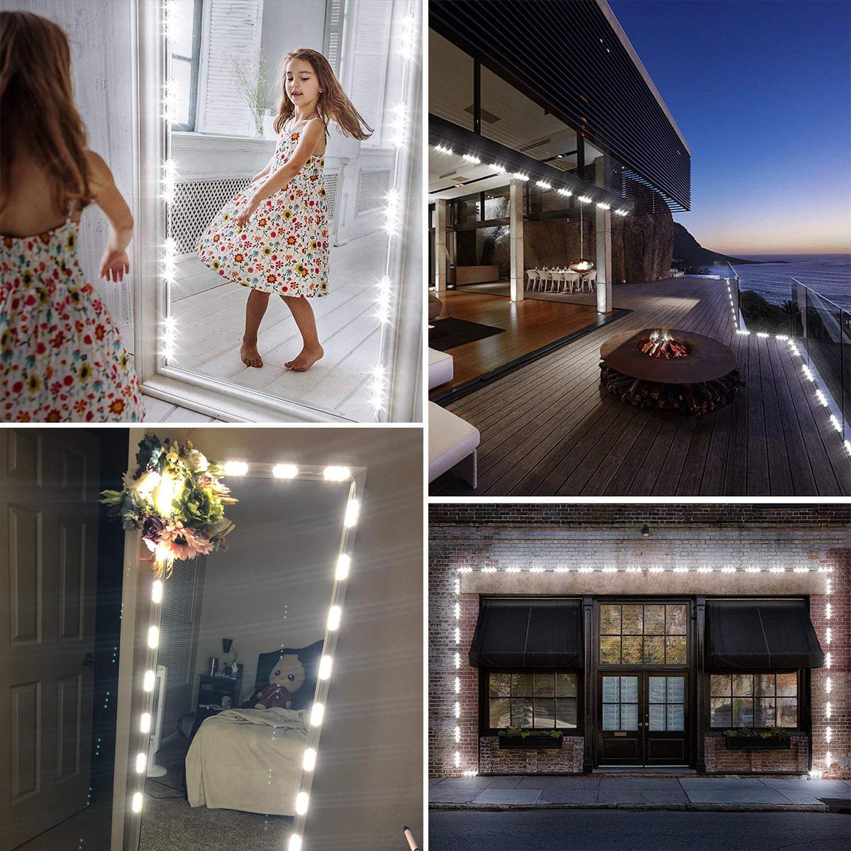 SMD2835 LED Module String – 3 LEDs/Module | 1.5 W 130 lm | 60×13 mm | DC 12 V | IP65 Waterproof with Adhesive Tape | for Light Box & Channel Letter Signage (20-pcs/String)– 10000K / 6500K / 4000K / 3000K / Red / Green / Blue / Yellow / Pink - Image 8