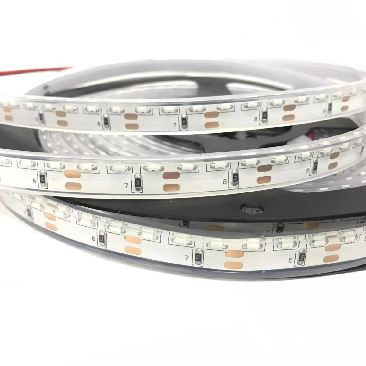 SMD335 Side-Emitting LED Strip Light – DC 12V | 60 LEDs / 120LEDs/m | 8mm PCB | Non-Waterproof | Red / Green / Blue | for Mirror, Kitchen Cabinet, Bedroom | 5/50M - Image 2