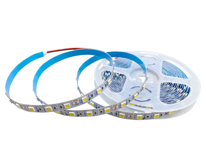 SMD5050 High Brightness LED Strip Light – DC 12V | 60 LEDs/m | 10mm PCB | 26–28lm/LED | Low Voltage LED Tape | IP00 / IP67 | Warm White / Natural White / Cool White / Golden Yellow /Pink | 5/50M - Image 3
