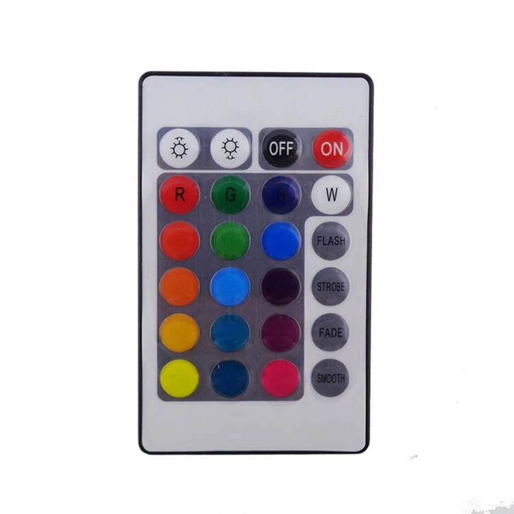 Sound/Music Sensitive RGB LED Strip Controller – DC12V-24V 12A | Black Aluminum Housing Controller with 24-Key IR Remote | For LED Strips - Image 6