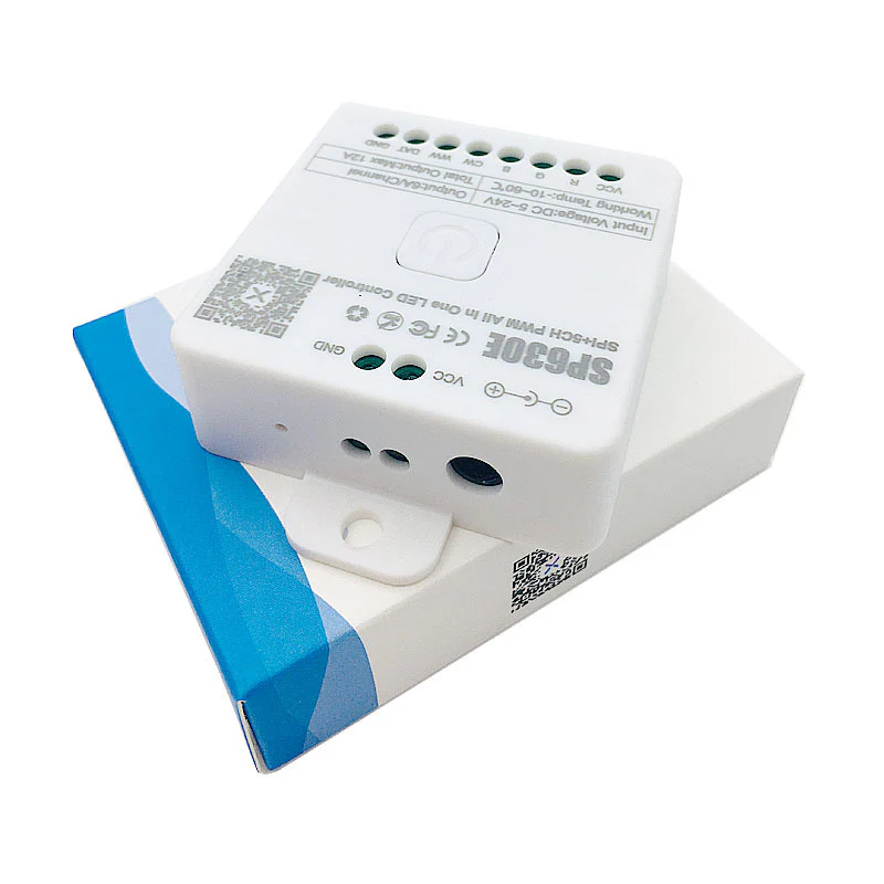 SP630E All-in-One SPI + 5CH PWW LED Controller Bluetooth Music Controller for LED Strips and LED Lights iOS/Android App Control - Image 8