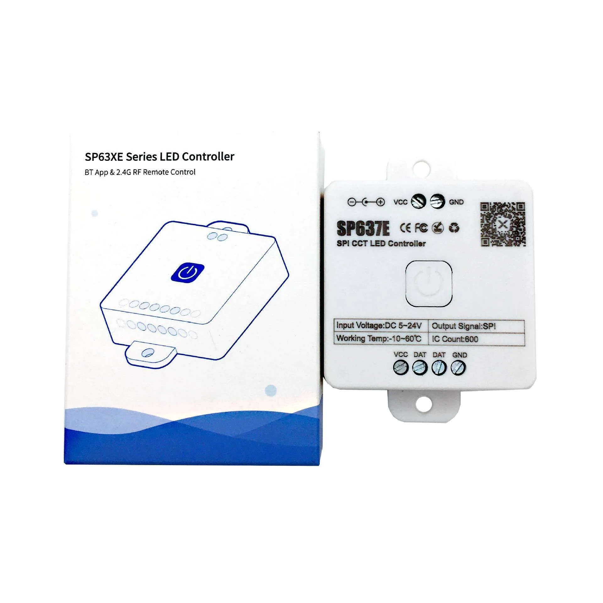 SP63X PWM Bluetooth Music LED Controller Series – DC5V-24V | APP + Music Control | For LED Strips & LED Lights (iOS/Android) - Image 11