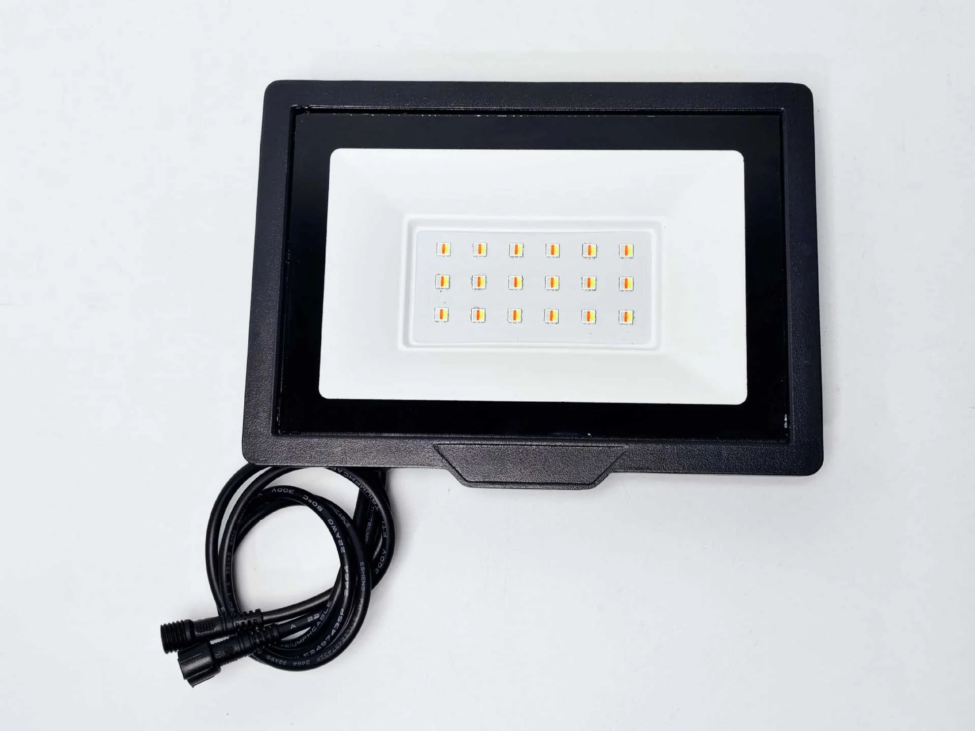 FL-IC Series SPI WS2811 RGBIC Addressable LED Flood Light – 10W - 50W | 24V DC | IP66 Waterproof Outdoor Landscape Light with Aluminum Housing & Tempered Glass | For Stage, Wall Wash & Architectural Lighting | Hardwired Connection (No Plug) | 2 / 10-Pack - Image 12