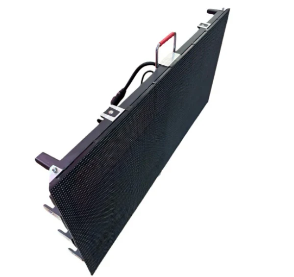tClear Series Tri-proof P3.9/7.8mm OutdoorTransparent LED Display 4500nits in Size 1000x500mm Aluminum Cabinet for Indoor Installation for Glass /Window