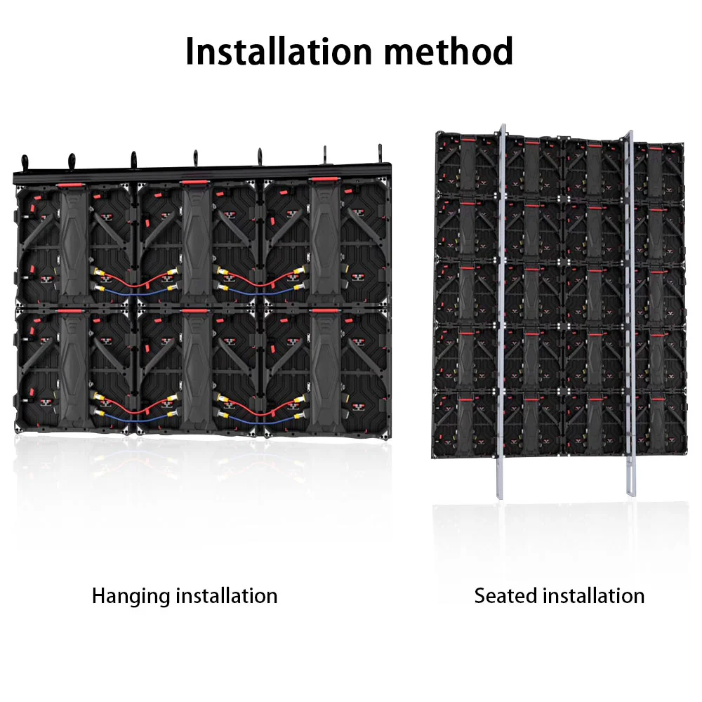 Tour-GOB Series Indoor Rental LED Display 1.95/2.6/2.9/3.9 mm Pixel Pitch in 500x500mm Aluminum Cabinet with Glue Covered Protective Surface LED Screen - Image 3