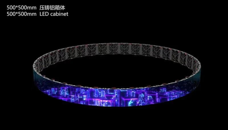 Tour Indoor Rental LED Display 1.95/2.6/2.9/3.9/4.8 mm Pixel Pitch in 500x500mm Aluminum Cabinet - Image 4