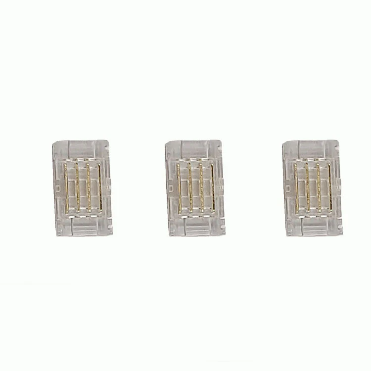 Transparent Crystal LED Strip Connectors – 10mm 4Pin Solderless Clips | Strip to Wire / Strip to Strip / Female Plug – Local Stock US/UK - Image 6