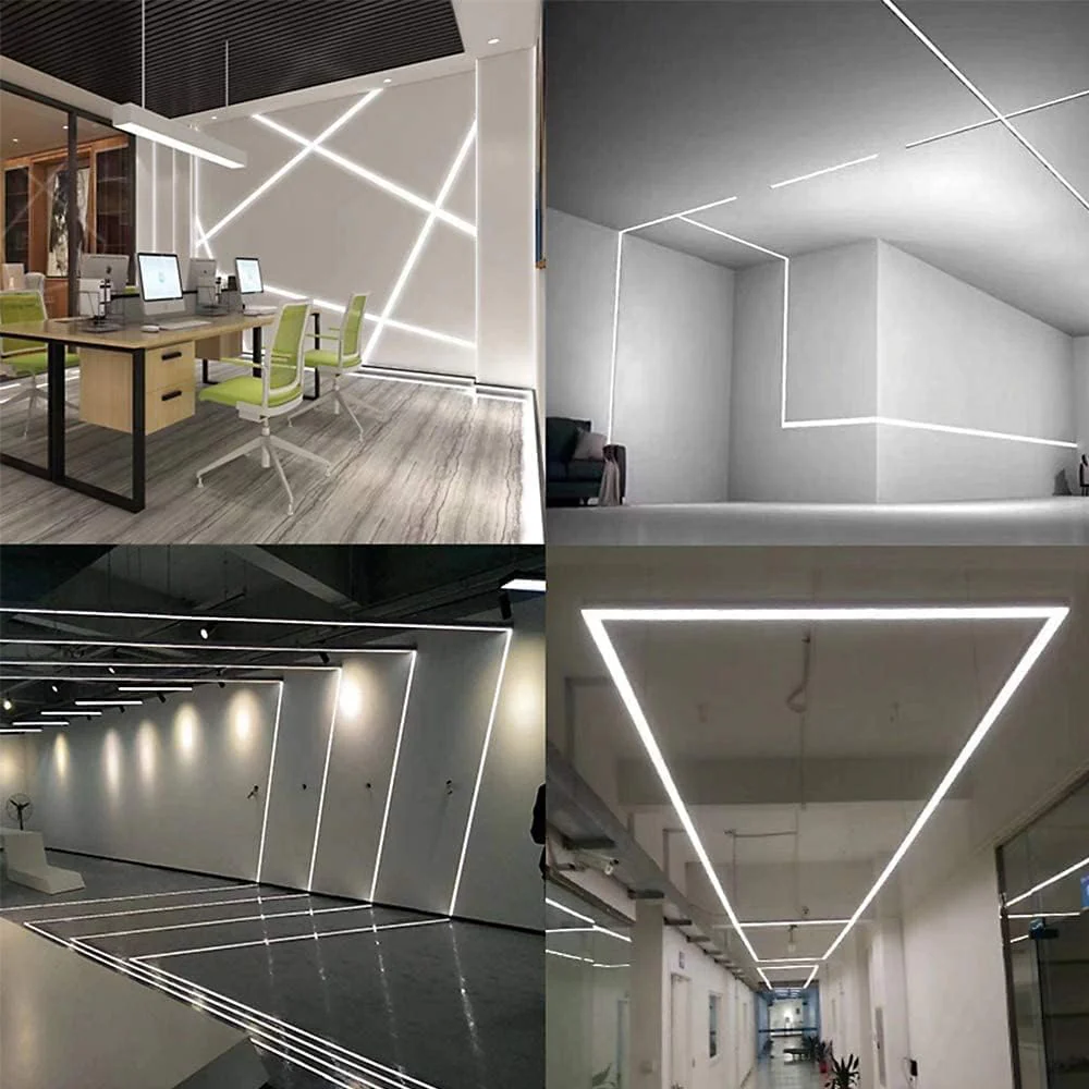 U Shape LED Aluminum Channels – Fit for 1 to 12mm LED Strip | 1Meter | Silver / Black | Milky White / Black Cover | With Installation Accessories | Bendable | 5 / 6 / 10 / 12 / 20 / -Pack | Local Stock US/UK - Image 6