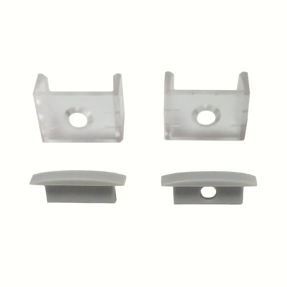 U Shape LED Channel U01-A – 12mm | Silver / Black | Milky White Cover | With Installation Accessories | – Heavy-Duty Aluminum Profile – 1m / 2m / 3m | 50 / 100-Pack - Image 4