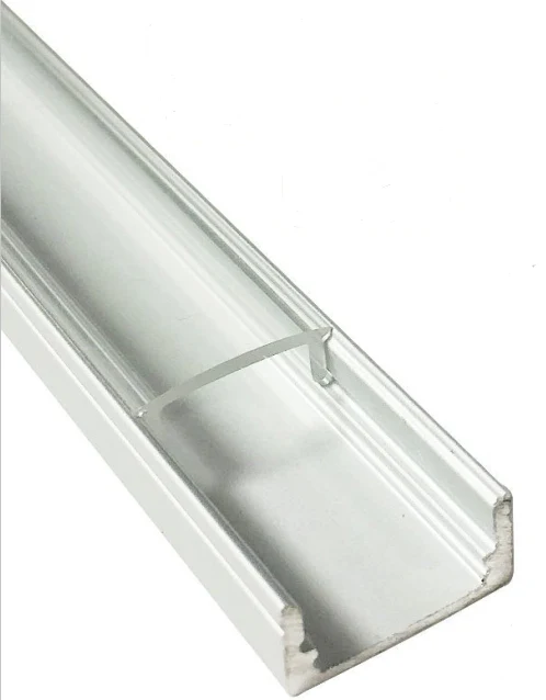 U Shape LED Channel U02-A – 12mm | Silver / Black | Milky White Cover | With Installation Accessories | – Heavy-Duty Aluminum Profile – 1m / 2m / 3m | 50 / 100-Pack - Image 10