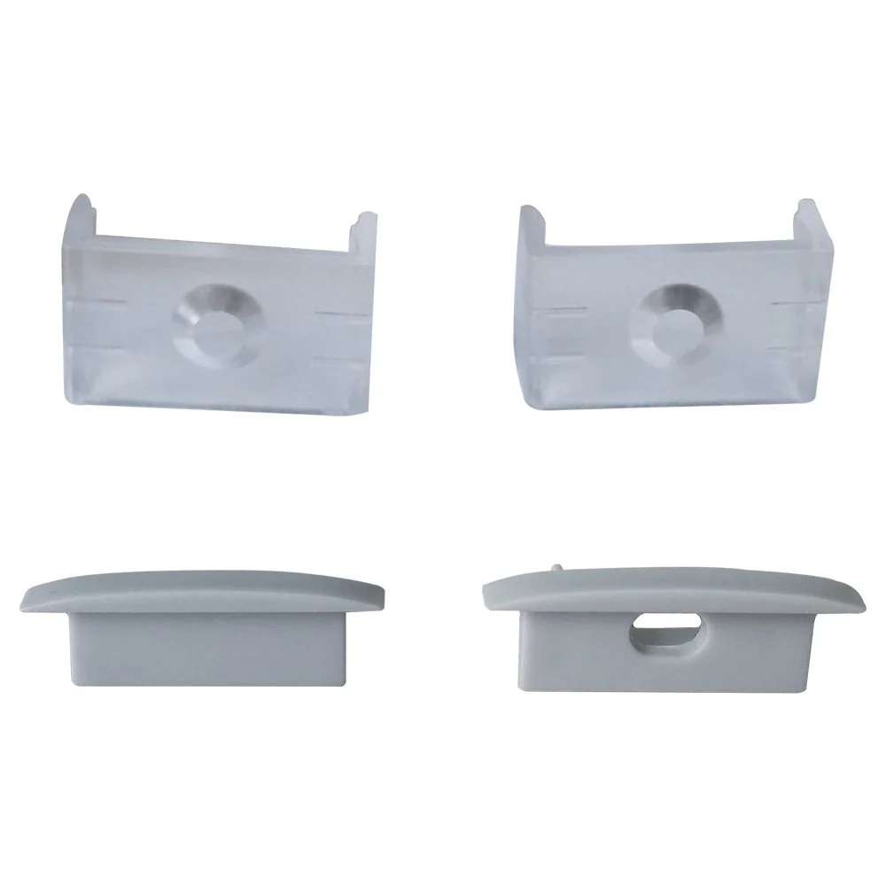U Shape LED Channel U03-A – 20mm | Silver / Black | Milky White Cover | With Installation Accessories | – Heavy-Duty Aluminum Profile – 1m / 2m / 3m | 50 / 100-Pack - Image 9