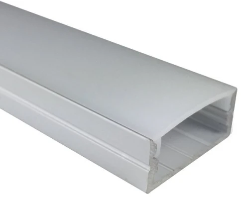 U Shape LED Channel U04-A – 20mm | Silver / Black | Milky White Cover | With Installation Accessories | – Heavy-Duty Aluminum Profile – 1m / 2m / 3m | 50 / 100-Pack - Image 7