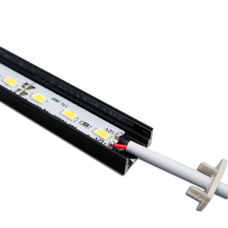 U02 Silver Aluminum Rigid LED Strip Light - 17×9mm | DC12V | SMD5630 72 LEDs/M | 0.5M/1M | Warm White / Natural White / Cool White| Silver Finish | Non-Waterproof | for Indoor Accent & Display Lighting | 10 / 50PCS - Image 5