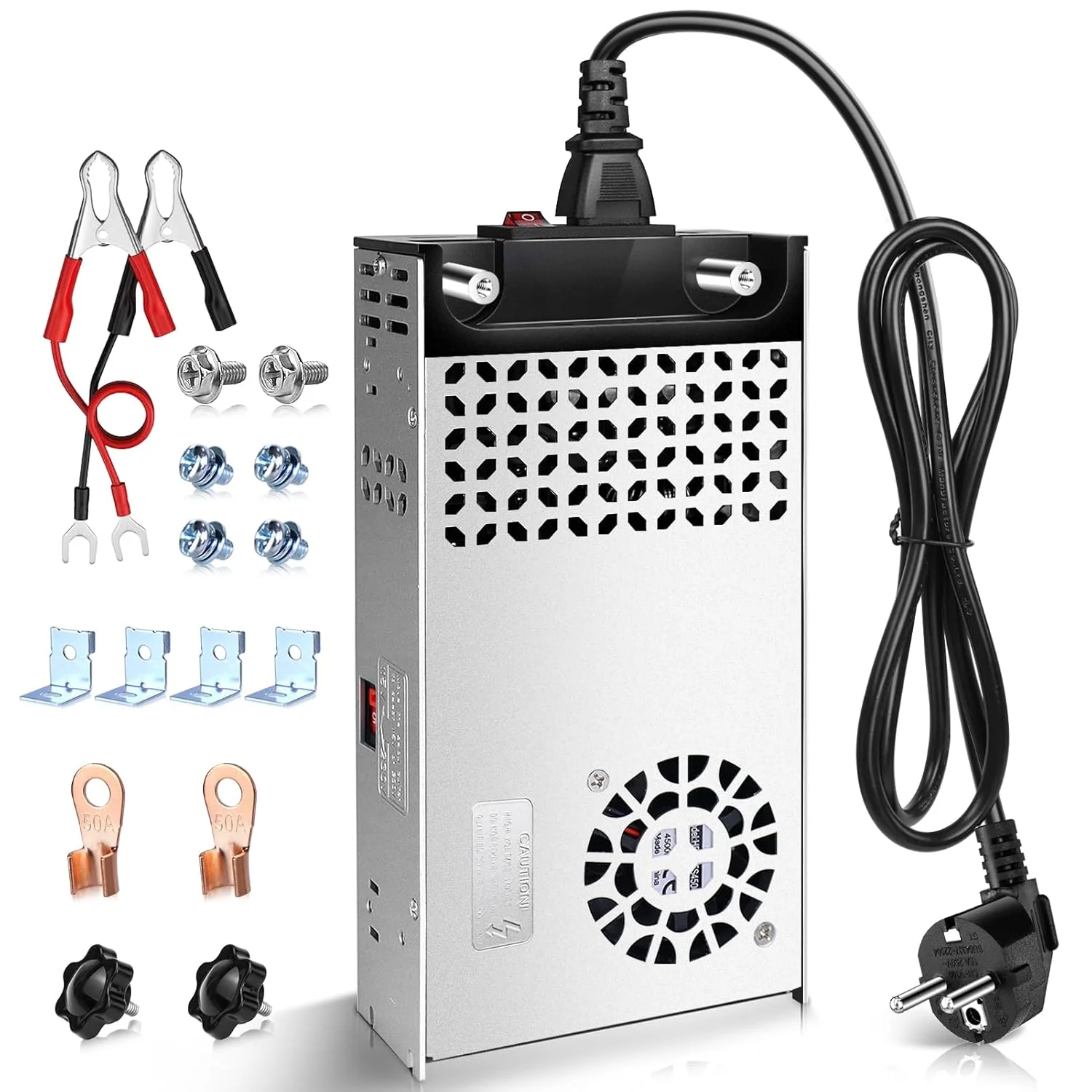 Upgrade 12V DC Switching Power Supply 360W–720W (30A–60A), AC 110/240V Input Converter & Transformer, Cooling Fan Design, LED Driver Adapter for Strip Lights, 3D Printer, Radio — US/UK/EU Plug Options, CE/FCC/RoHS Certified - Image 18