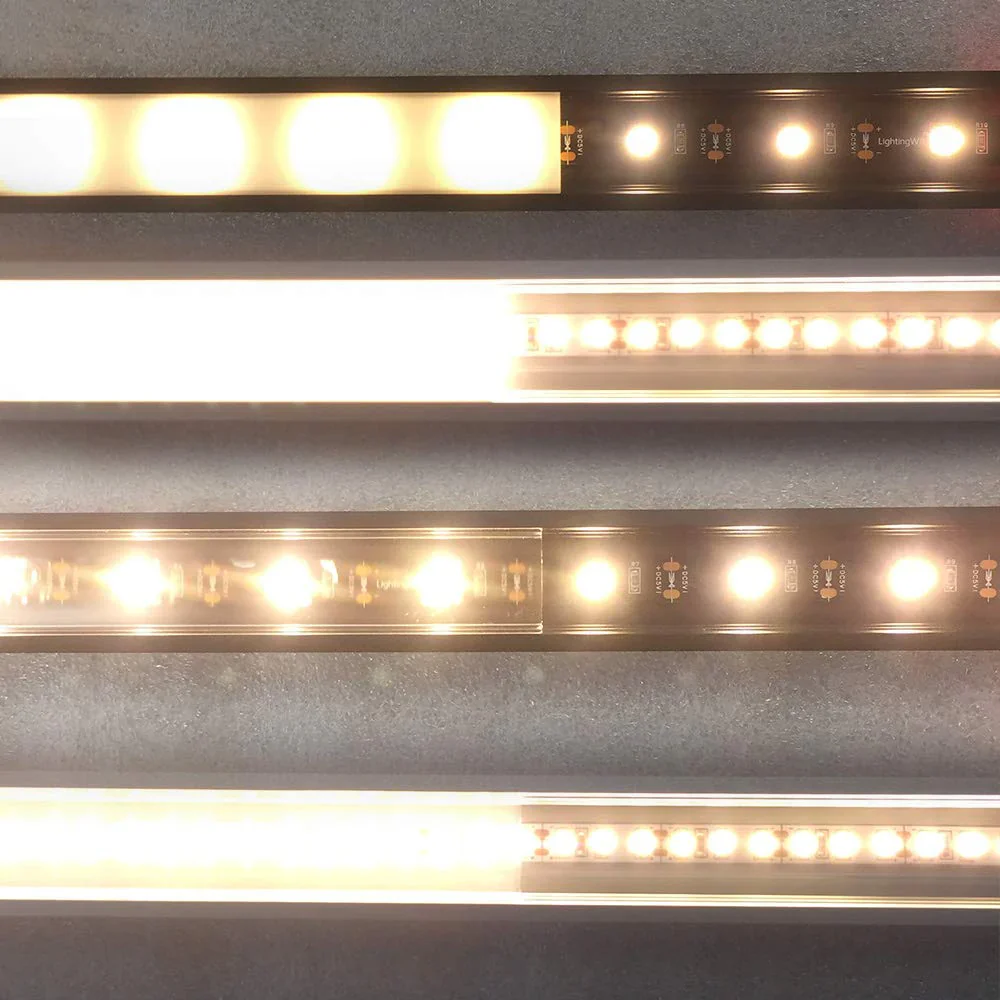 V-Shaped LED Aluminum Channel – For 1 to 10 mm LED Strips | 1 Meter | Silver / Black | Milky / Black Cover | With Mounting Accessories | Pack of 5 / 6 / 10 / 12 / 20 | Local Stock in US / UK - Image 5