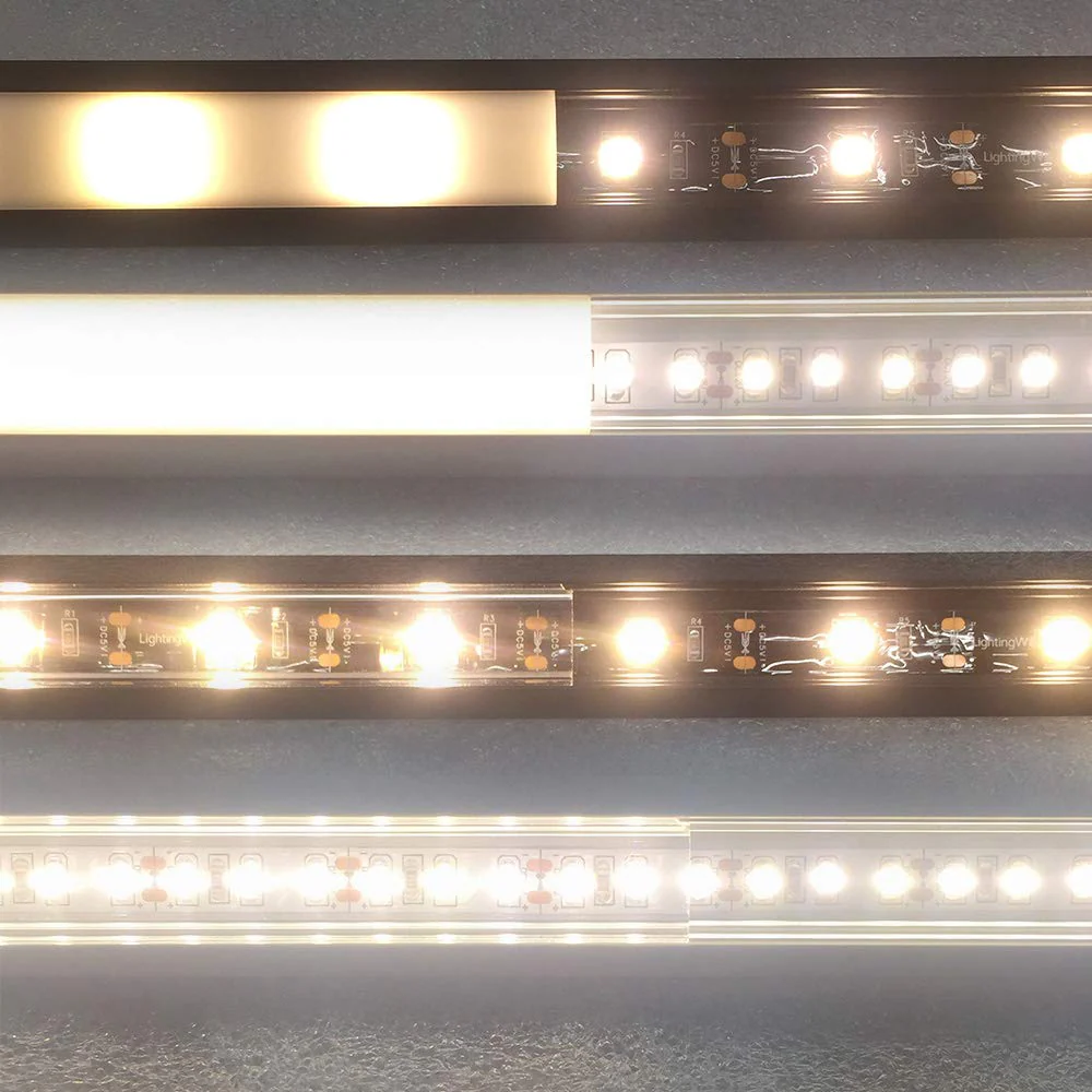 V Shape LED Channel V02-A – 12mm | Silver / Black | Milky White Cover | With Installation Accessories | – Heavy-Duty Aluminum Profile – 1m / 2m / 3m | 50 / 100-Pack - Image 10