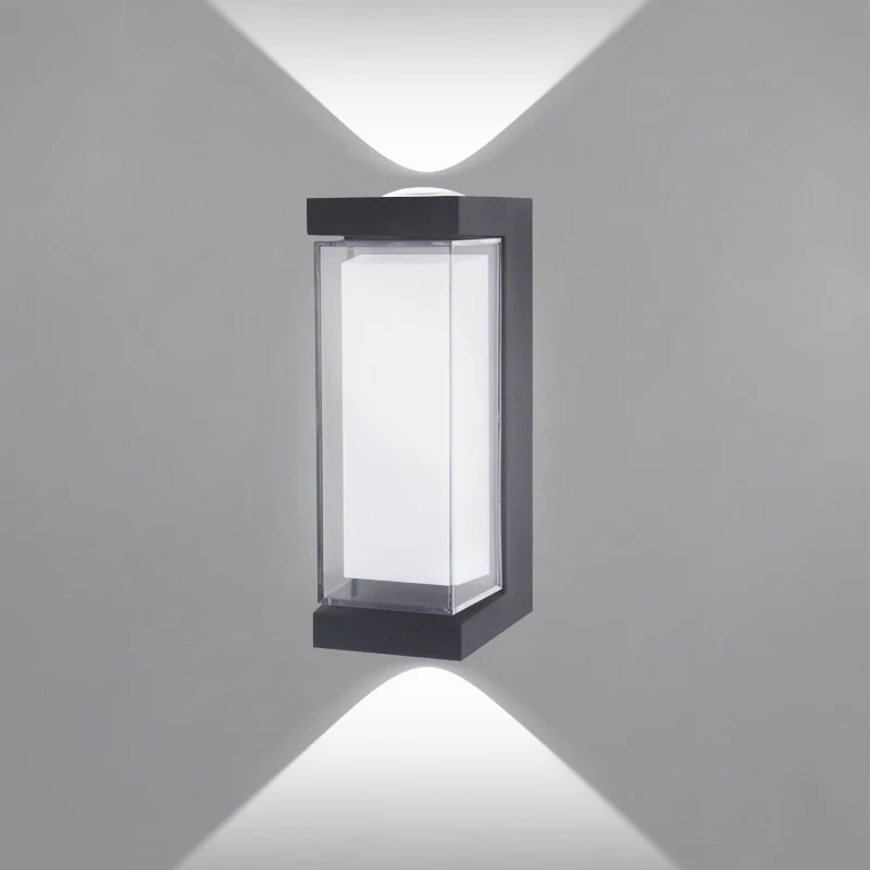 Waterproof LED Wall Light - 7W | 3000K / 6500K | Square / Round | Up & Down Outdoor Wall Sconce for Porch, Garden, Balcony & Indoor Decoration | Plastic Housing | IP65 | 4-Pack - Image 13