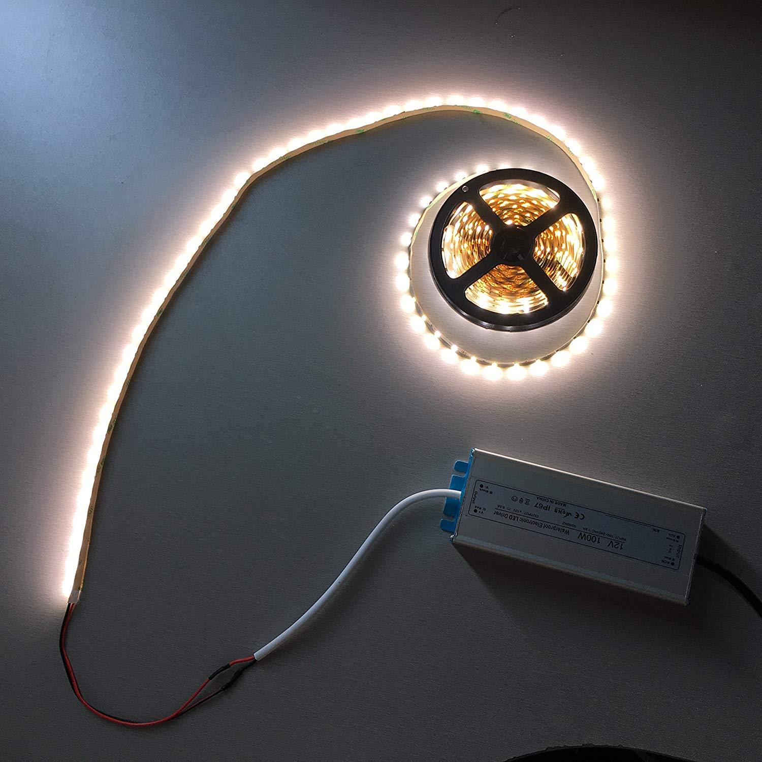 Waterproof IP67 LED Power Supply 110V 220V AC to 12V DC Driver Transformer 3-Prong Plug 3.3 Feet Cable - Image 6