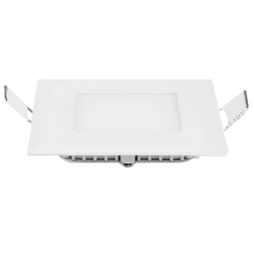 White Trim LED Panel Light 10mm Thick Square Shape Low Profile Recessed Ceiling Panel Lamp 100-240V AC - Image 3
