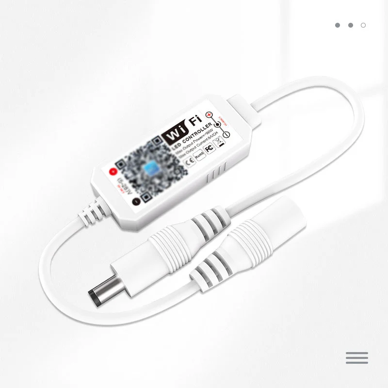 Single Color LED Strip WiFi Dimmer – DC5V-24V | Smart Wireless LED Dimmer Controller | Alexa & Google Home Compatible | For LED Strips - Image 2