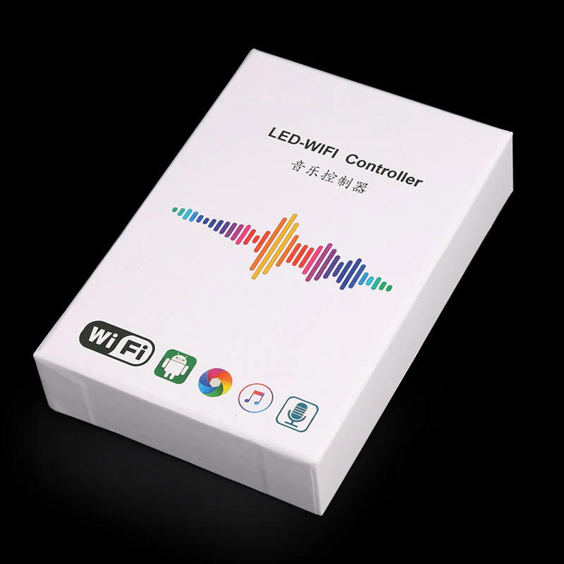 WiFi Music Pixel SPI LED Controller – DC12V-24V | Android APP + Sound Control | Aluminum Housing | For Addressable RGB/RGBW LED Strips - Image 5