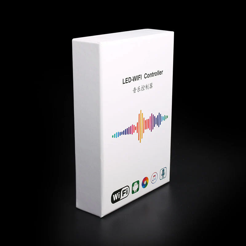 WiFi Music Pixel SPI LED Controller – DC12V-24V | Android APP + Sound Control | Aluminum Housing | For Addressable RGB/RGBW LED Strips - Image 6